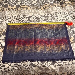 Beautiful Multicolor Paisley Scarf